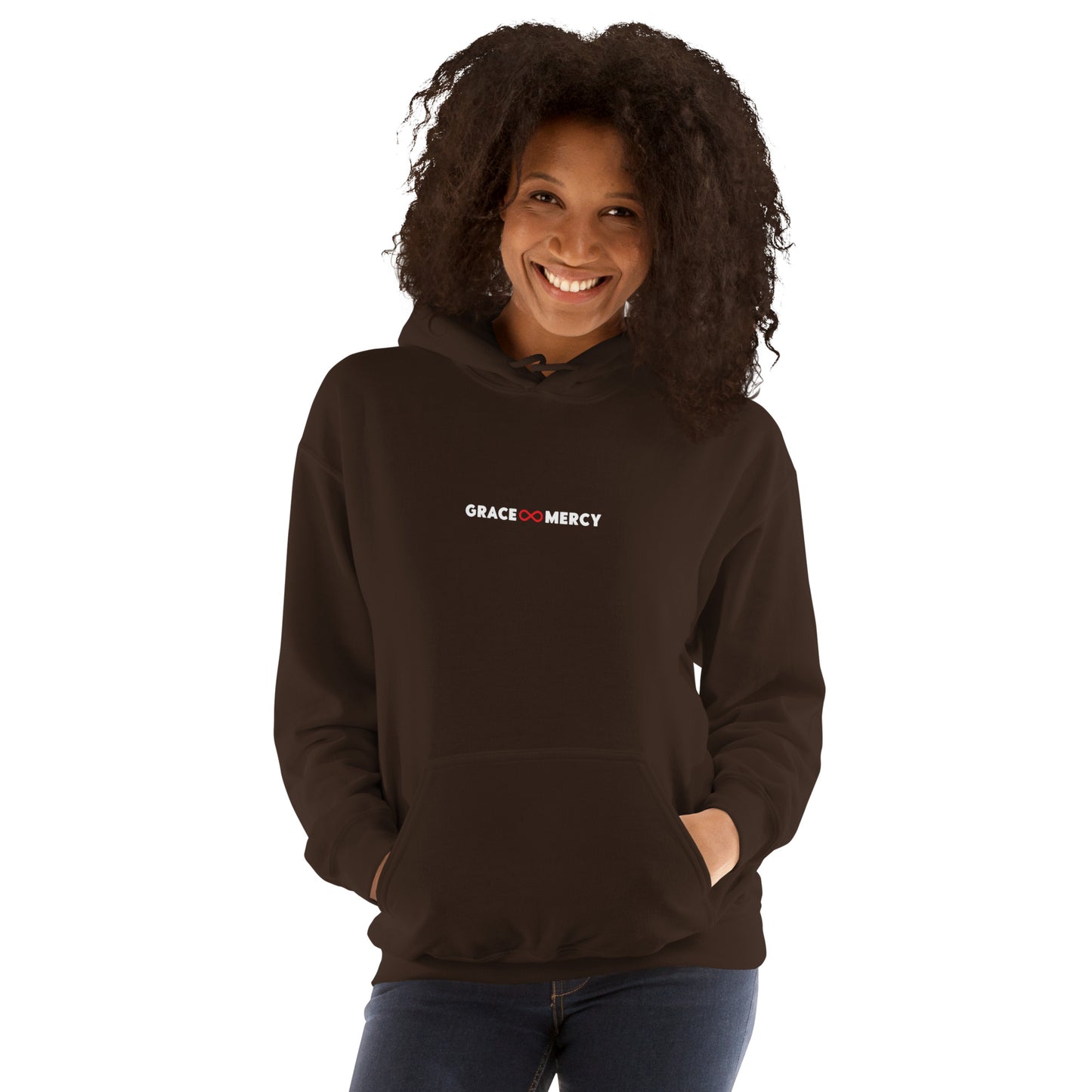 Grace and Mercy (Infinity Symbol) Unisex Hoodie
