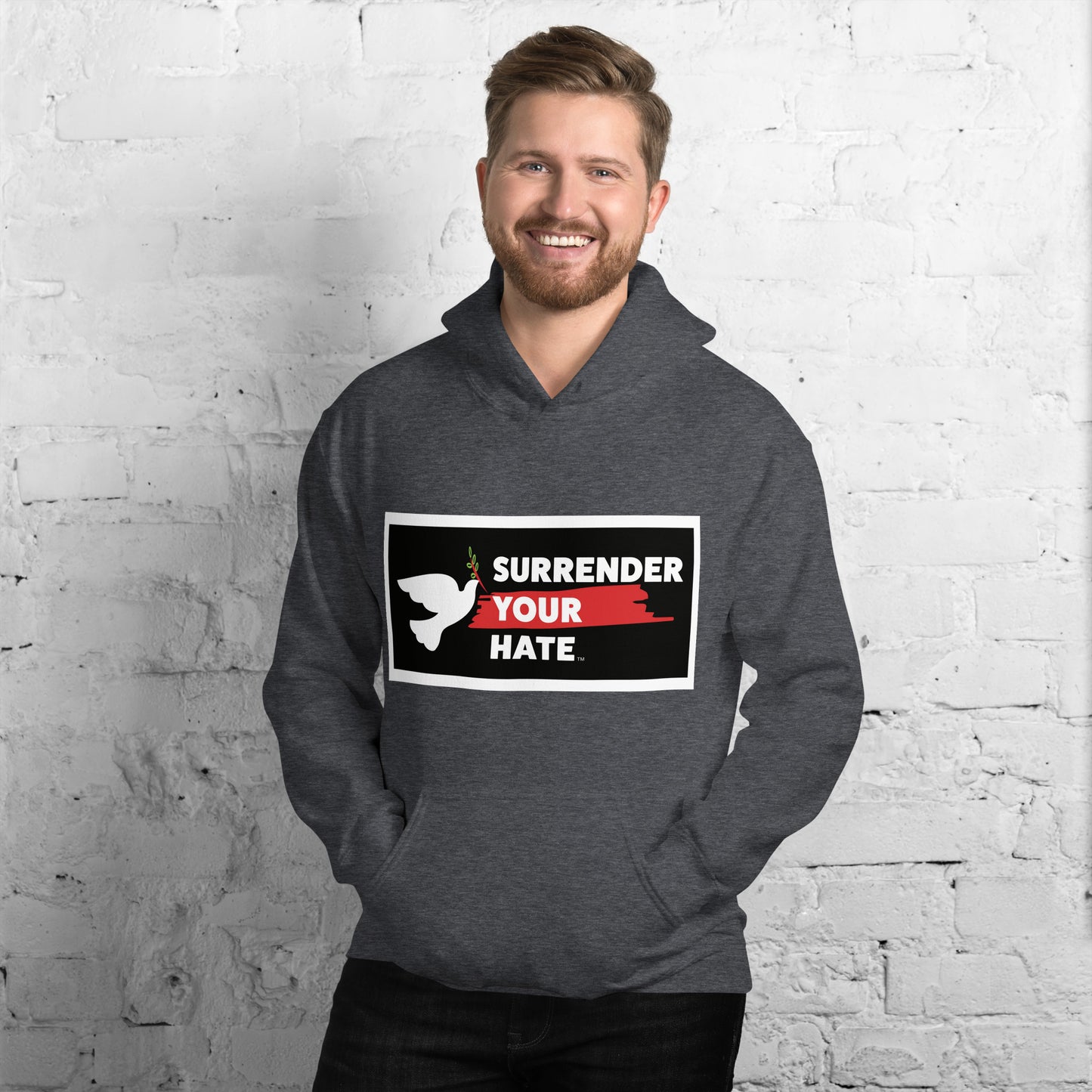 Surrender Your Hate (SYH) Unisex Hoodie - Plain Logo