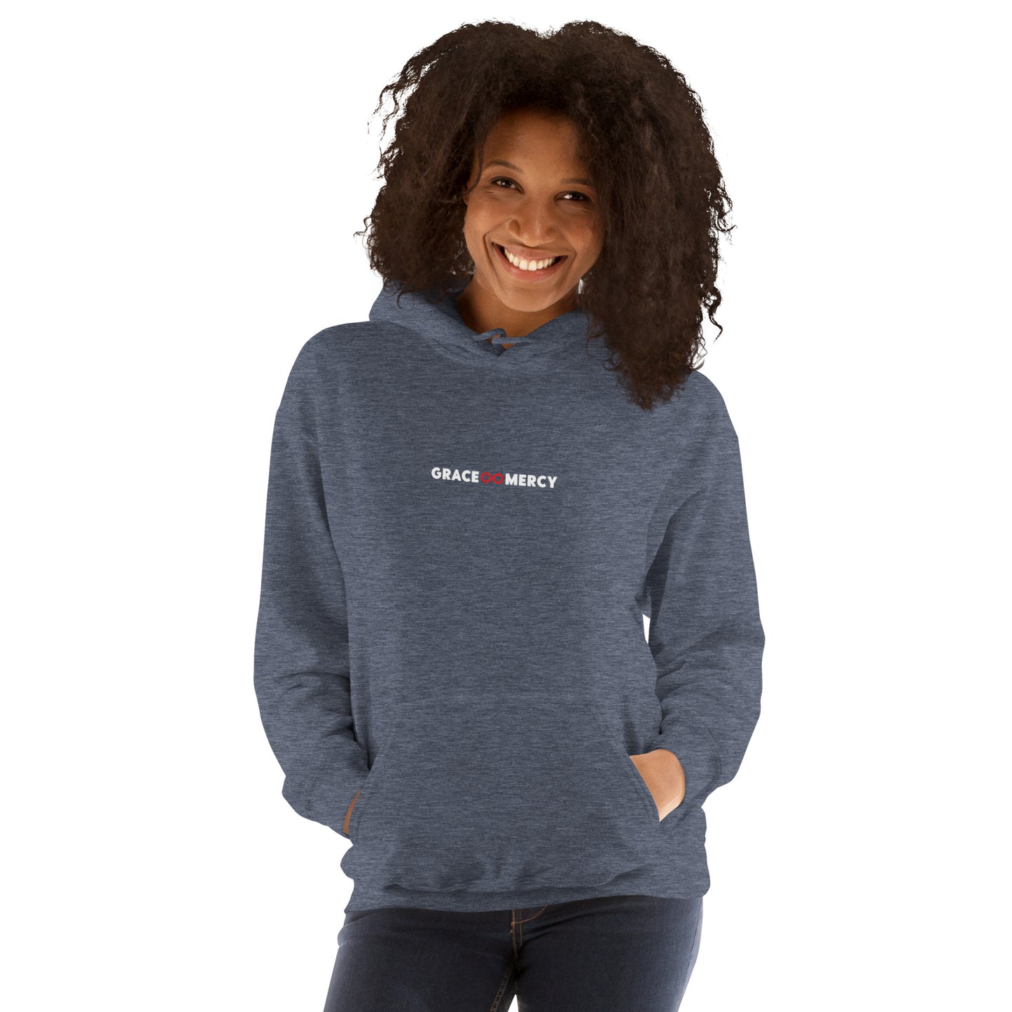 Grace and Mercy (Infinity Symbol) Unisex Hoodie