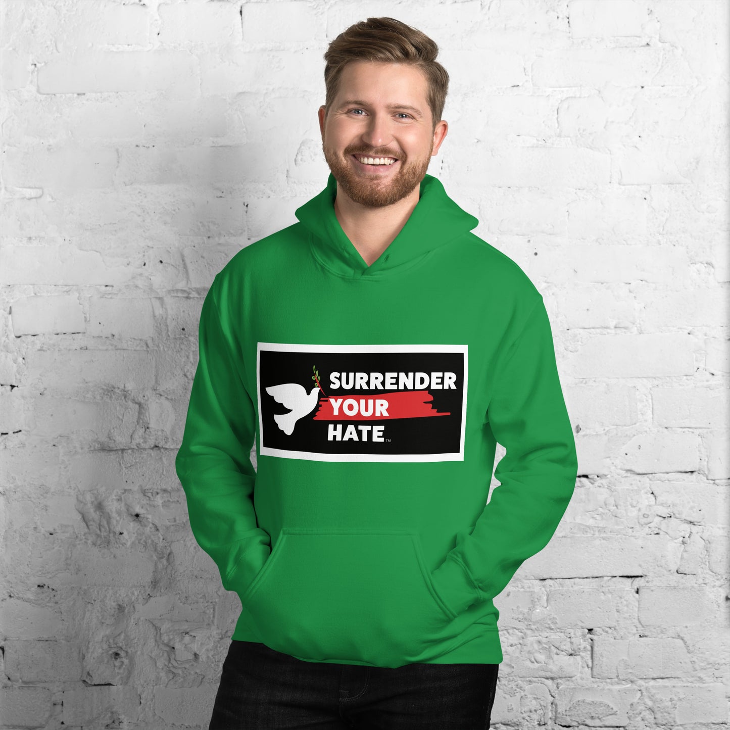 Surrender Your Hate (SYH) Unisex Hoodie - Plain Logo