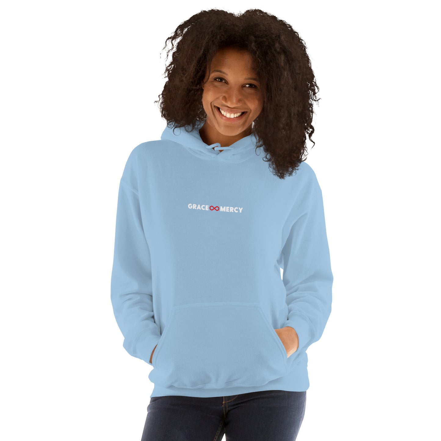 Grace and Mercy (Infinity Symbol) Unisex Hoodie
