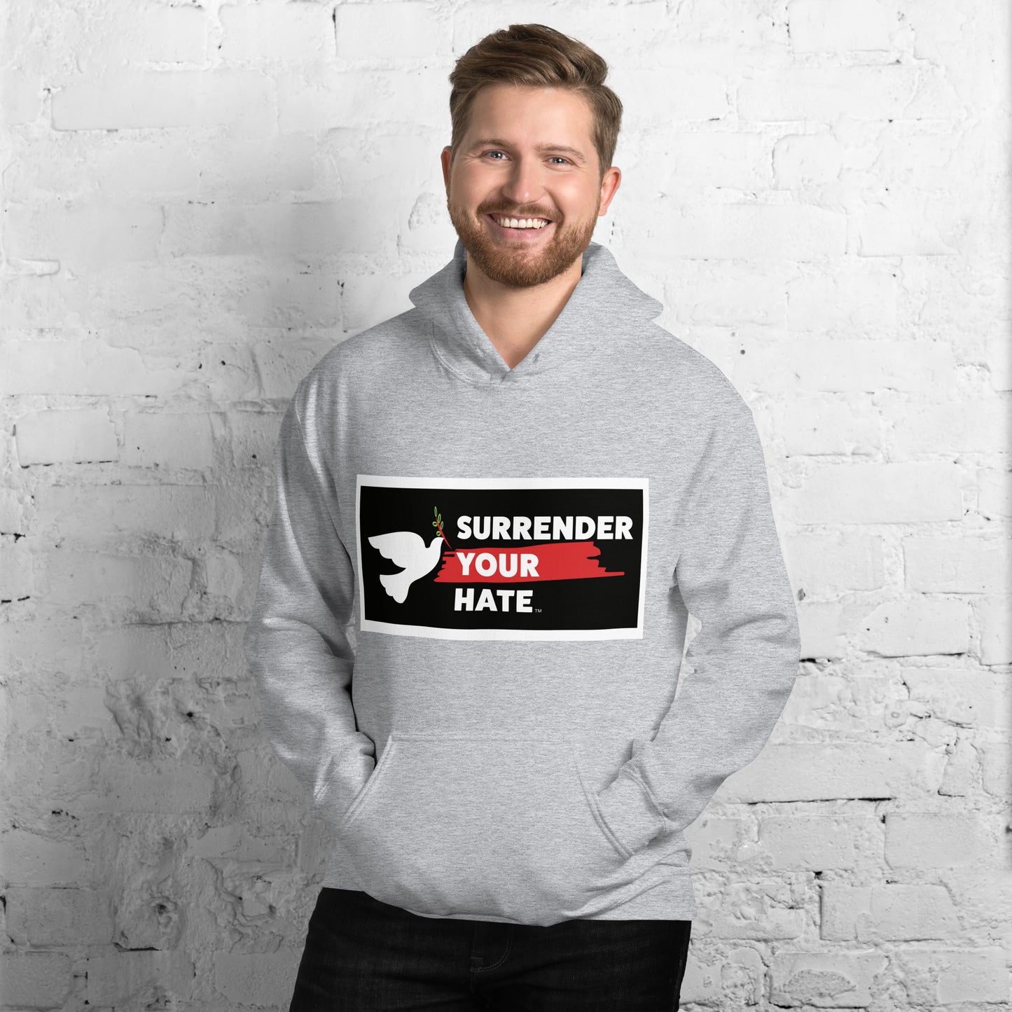 Surrender Your Hate (SYH) Unisex Hoodie - Plain Logo