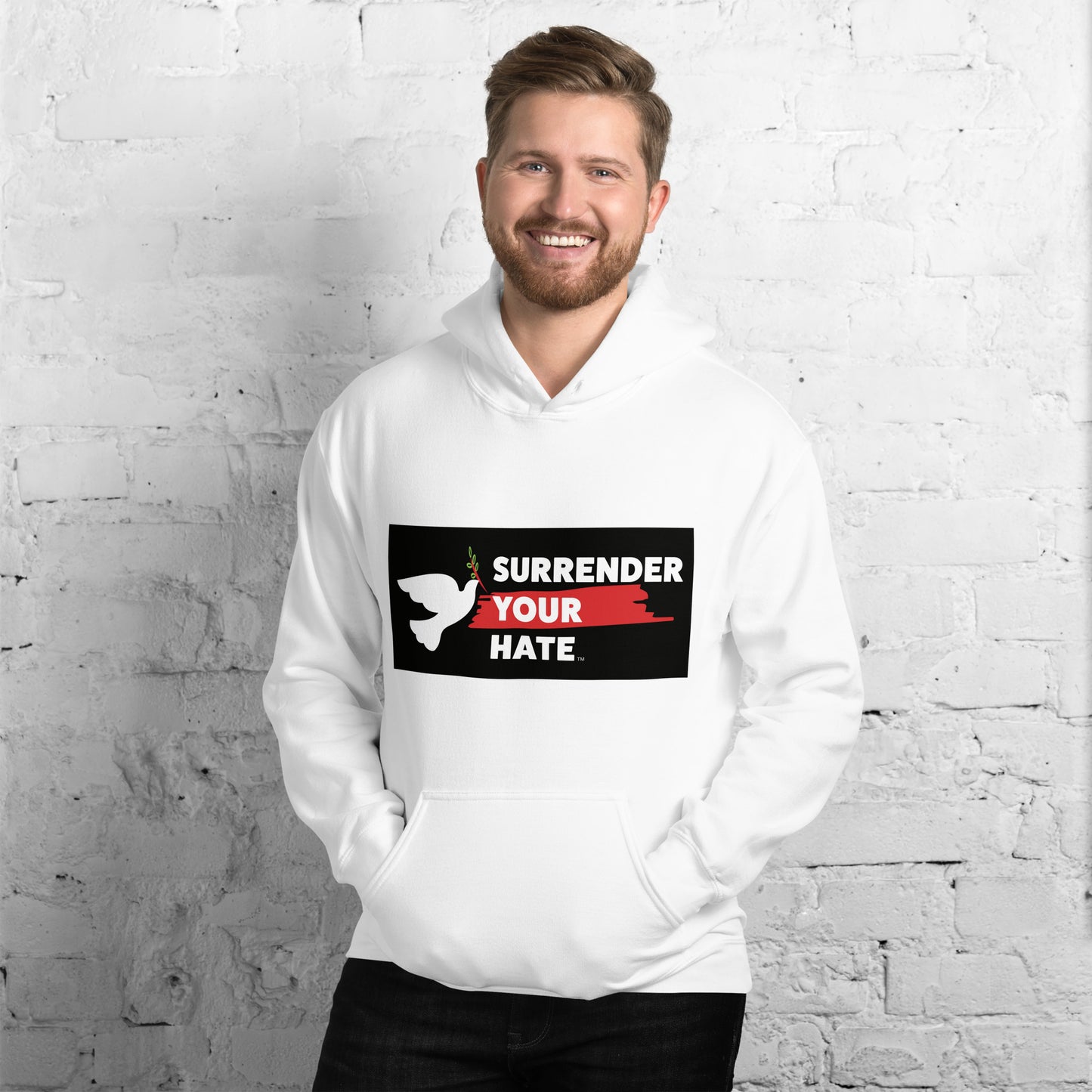 Surrender Your Hate (SYH) Unisex Hoodie - Plain Logo