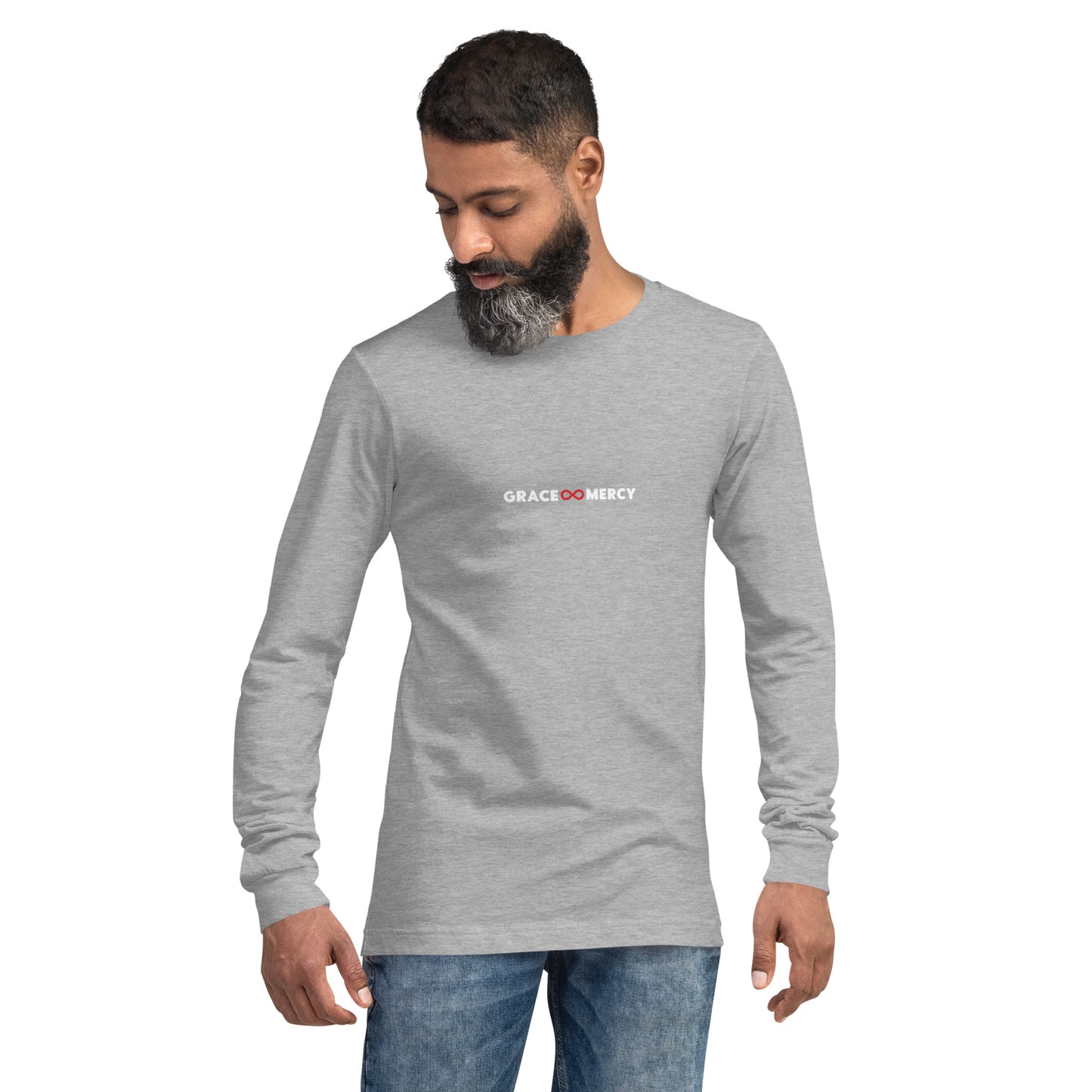 Grace and Mercy (Infinity Symbol) Unisex Long Sleeve Tee