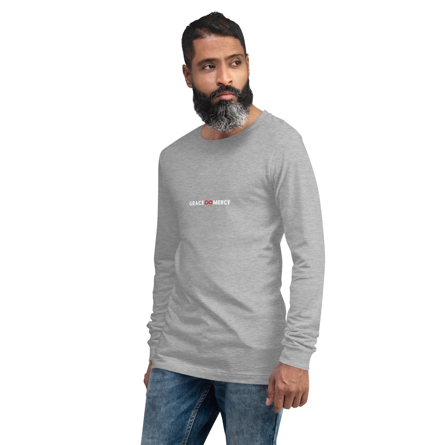 Grace and Mercy (Infinity Symbol) Unisex Long Sleeve Tee