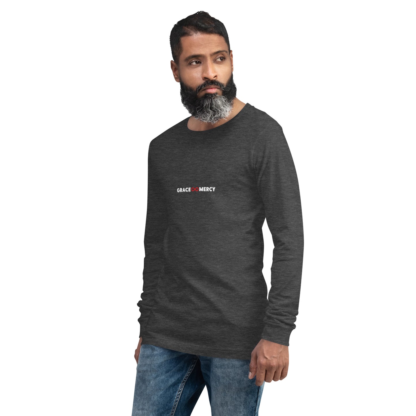 Grace and Mercy (Infinity Symbol) Unisex Long Sleeve Tee
