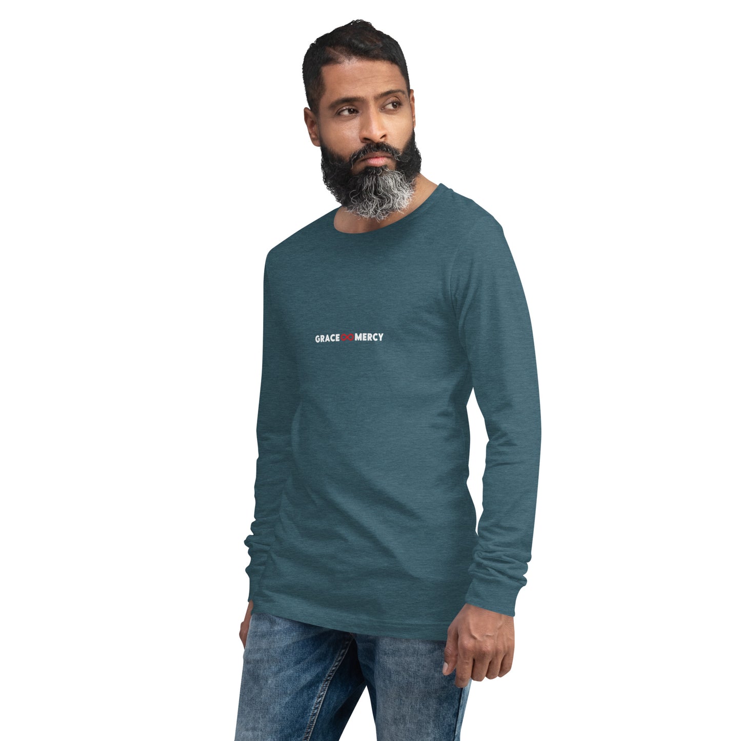 Grace and Mercy (Infinity Symbol) Unisex Long Sleeve Tee
