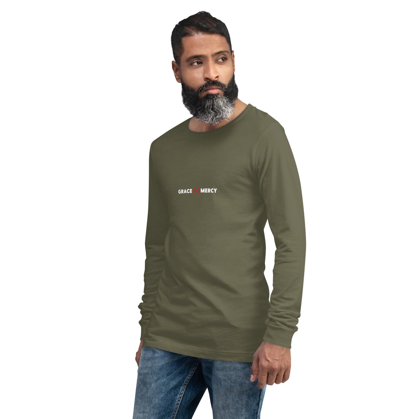 Grace and Mercy (Infinity Symbol) Unisex Long Sleeve Tee