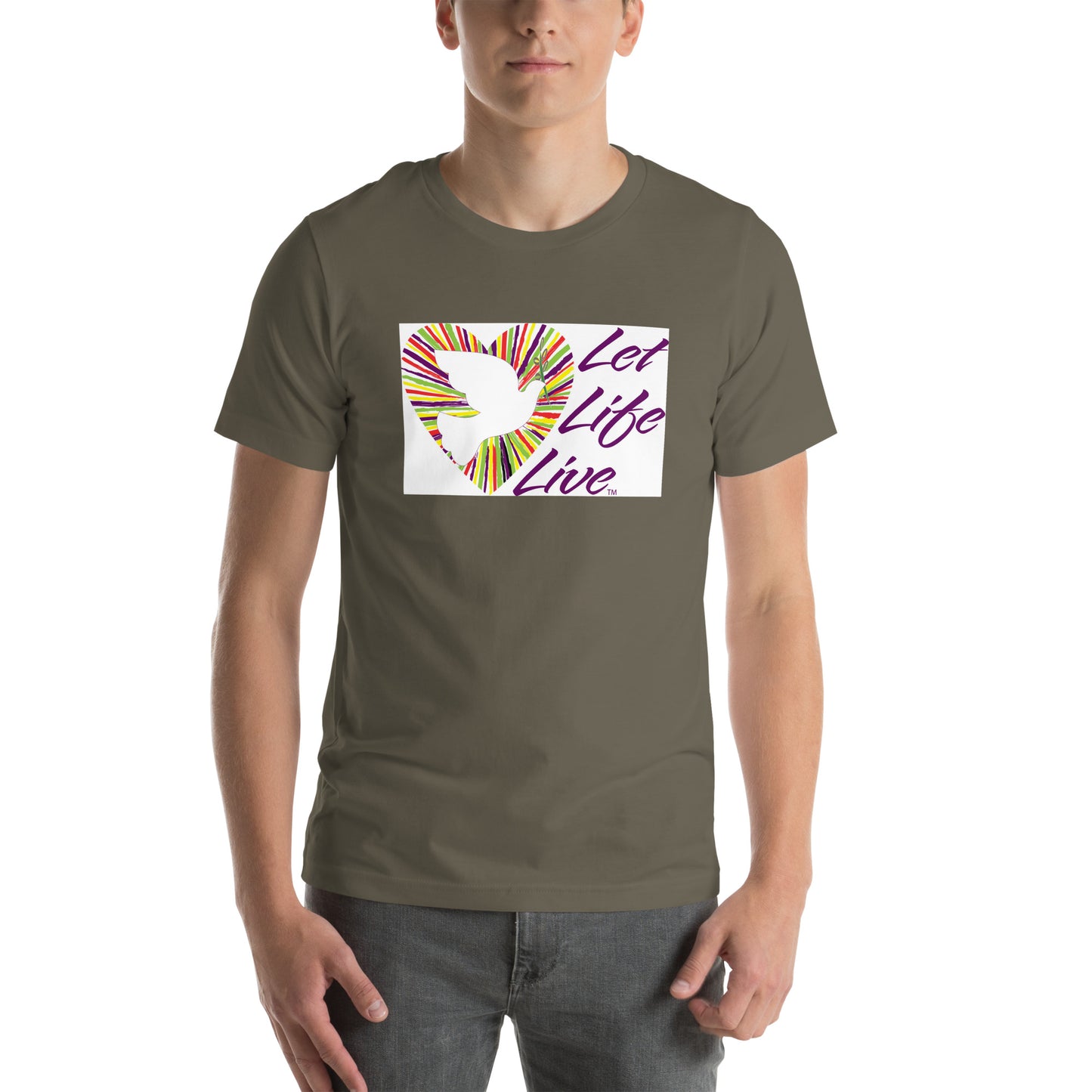 Let Life Live Unisex adult t-shirt