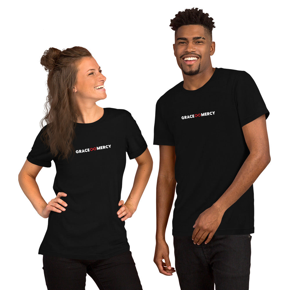 Grace and Mercy (Infinity Symbol) Unisex t-shirt