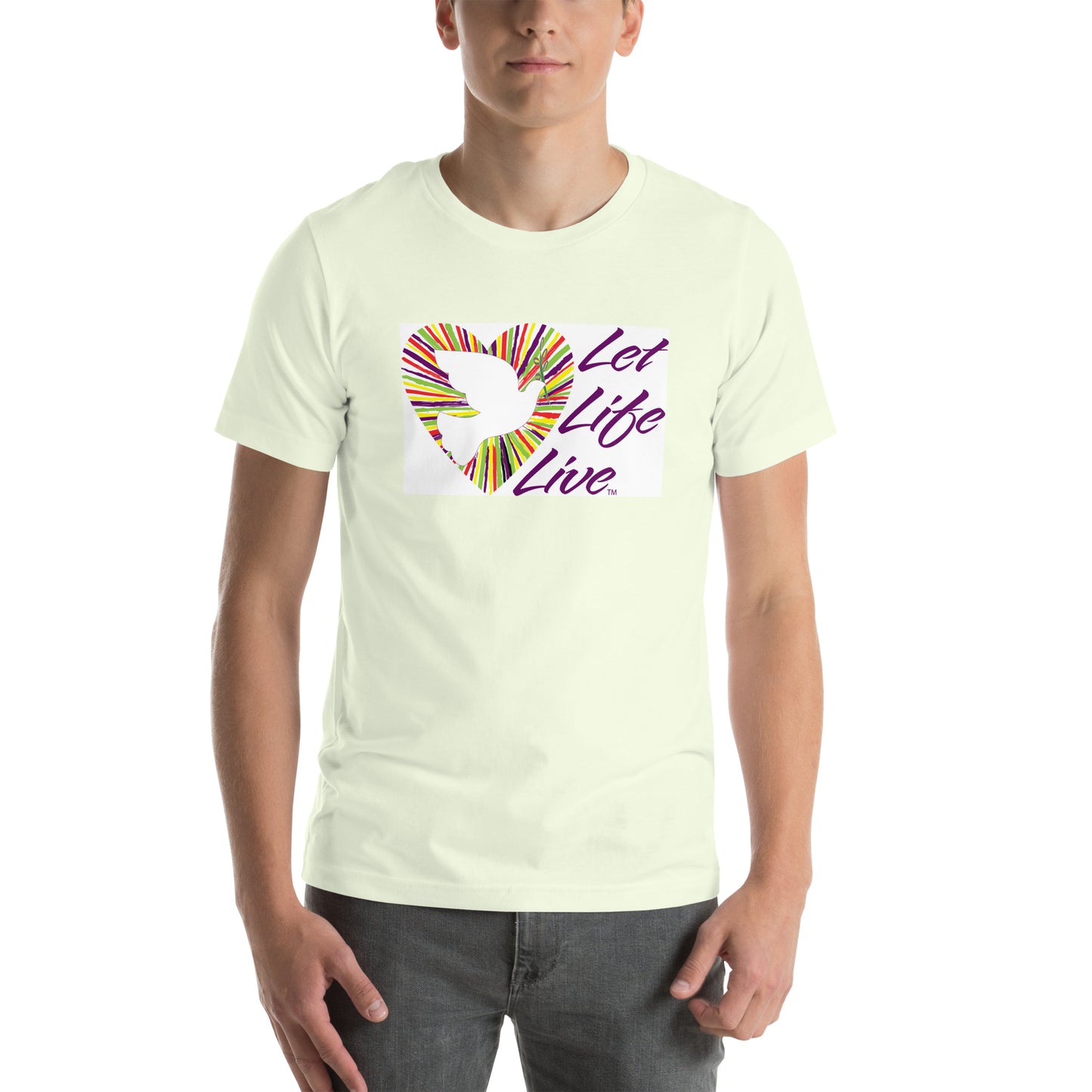 Let Life Live Unisex adult t-shirt