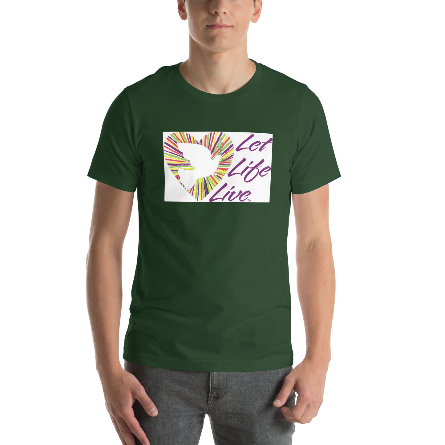 Let Life Live Unisex adult t-shirt