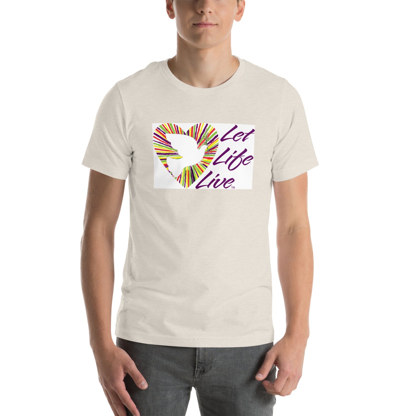 Let Life Live Unisex adult t-shirt