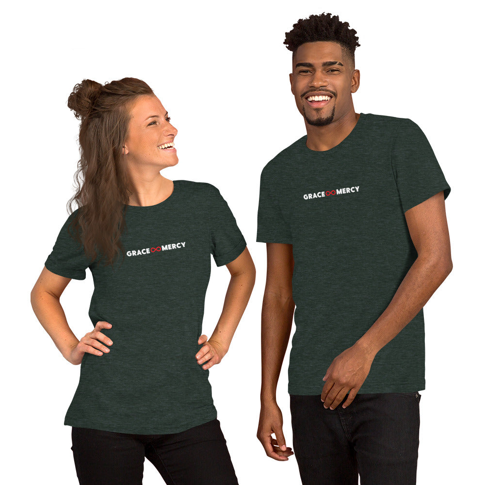 Grace and Mercy (Infinity Symbol) Unisex t-shirt