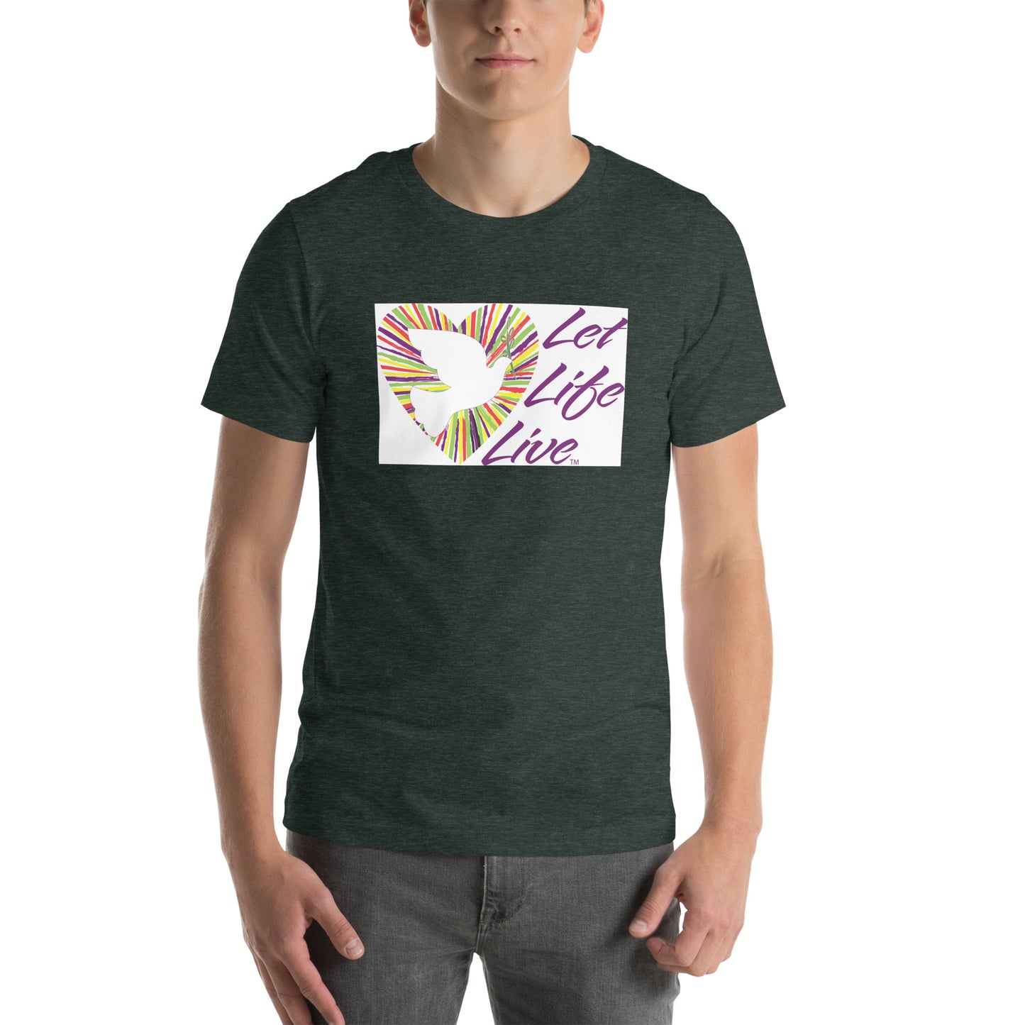 Let Life Live Unisex adult t-shirt