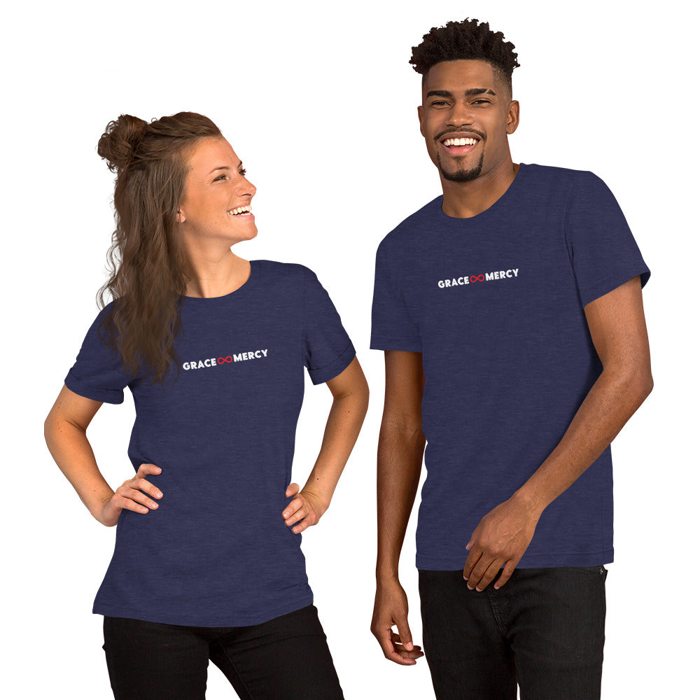 Grace and Mercy (Infinity Symbol) Unisex t-shirt