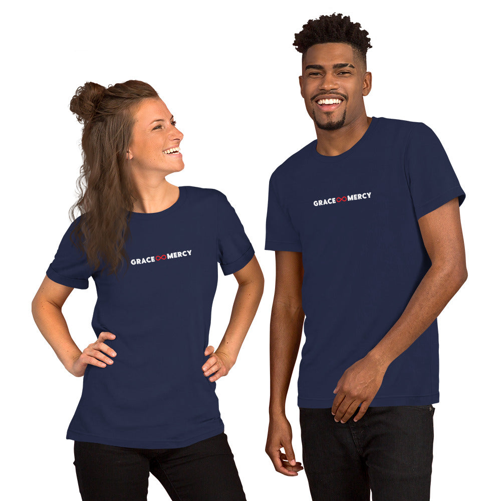 Grace and Mercy (Infinity Symbol) Unisex t-shirt