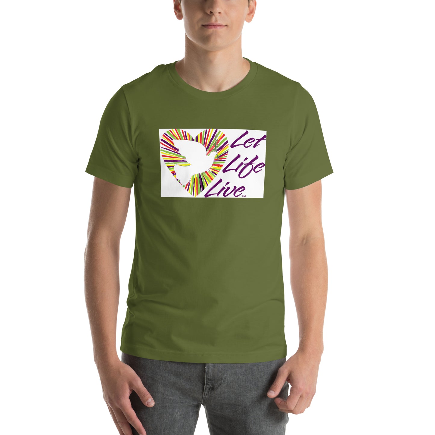 Let Life Live Unisex adult t-shirt