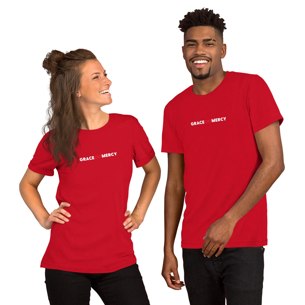 Grace and Mercy (Infinity Symbol) Unisex t-shirt
