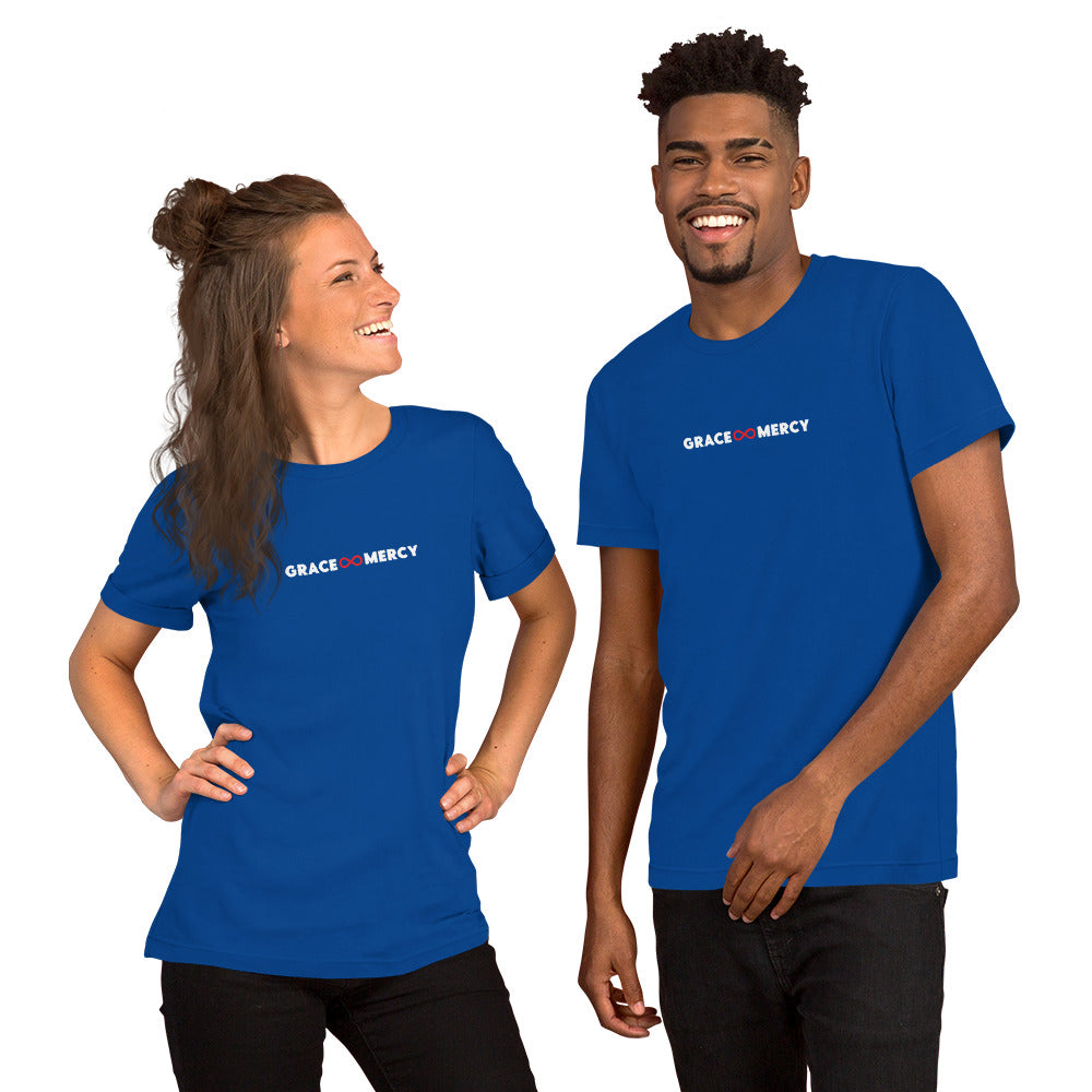 Grace and Mercy (Infinity Symbol) Unisex t-shirt