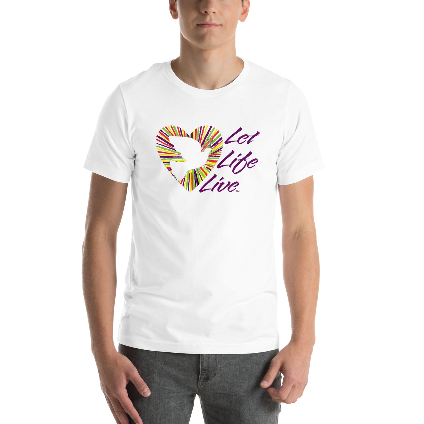 Let Life Live Unisex adult t-shirt