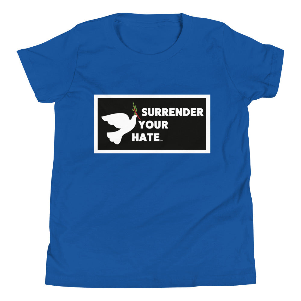 Surrender Your Hate (SYH) Youth Short Sleeve T-Shirt - Plain Logo