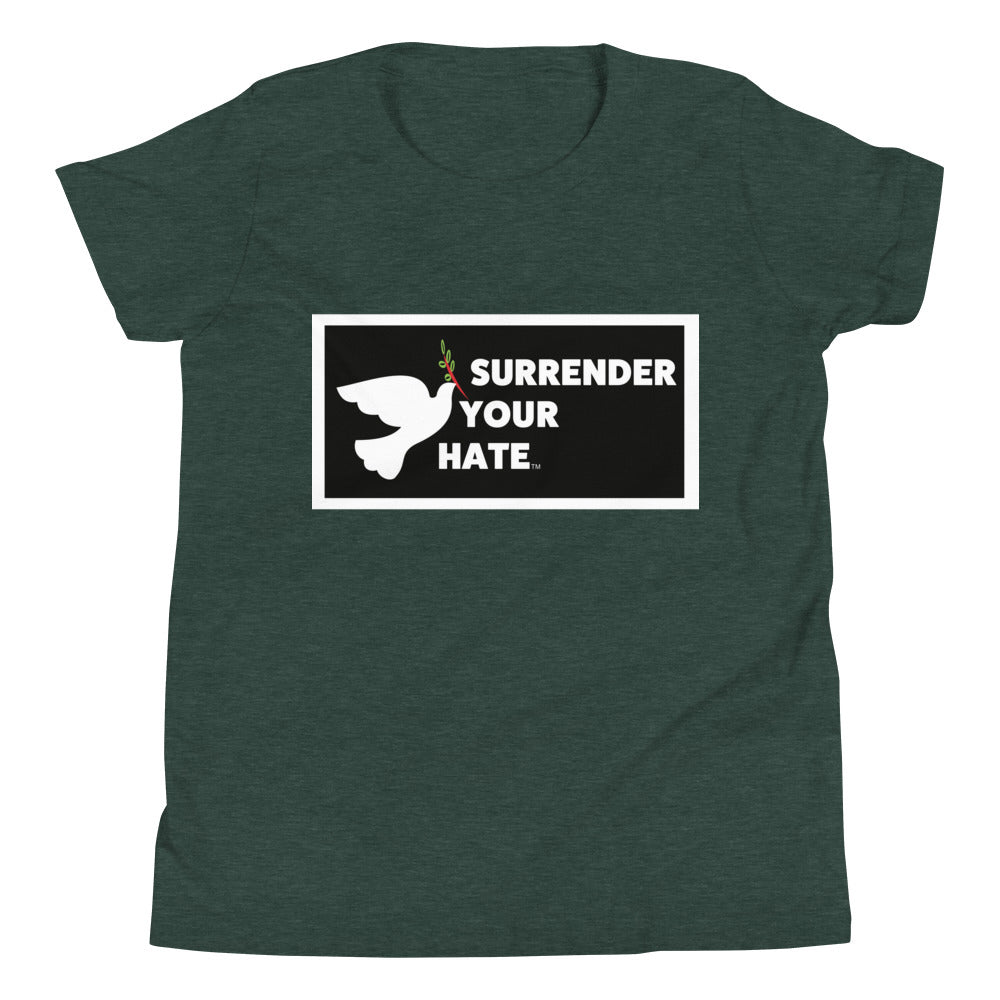 Surrender Your Hate (SYH) Youth Short Sleeve T-Shirt - Plain Logo