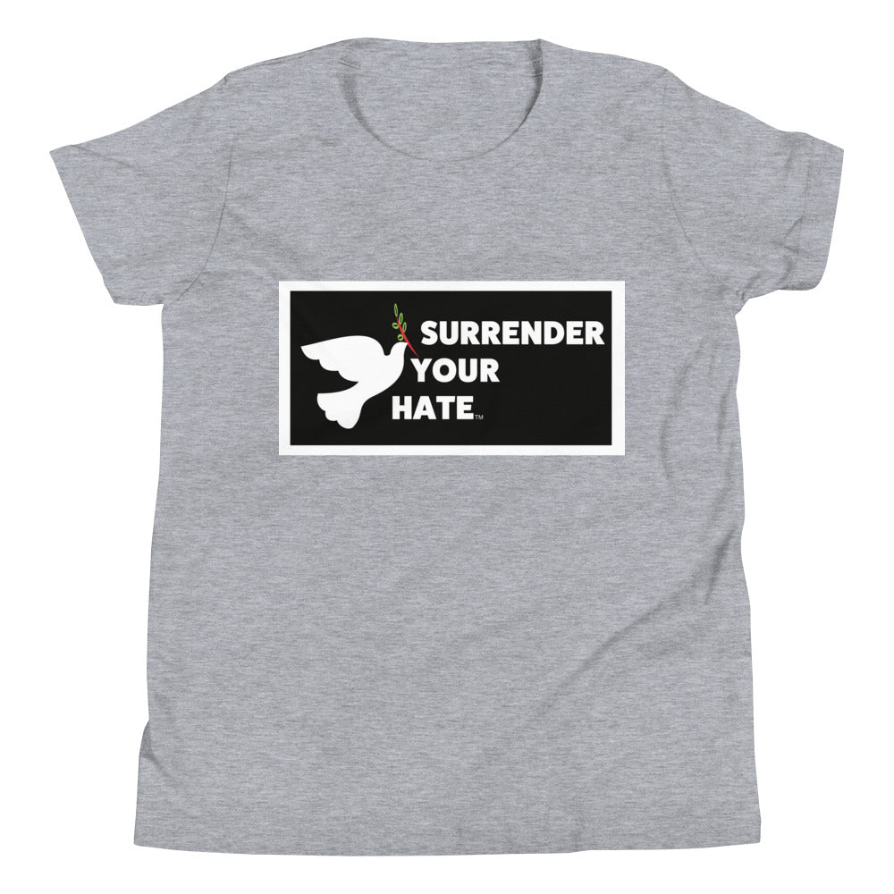 Surrender Your Hate (SYH) Youth Short Sleeve T-Shirt - Plain Logo