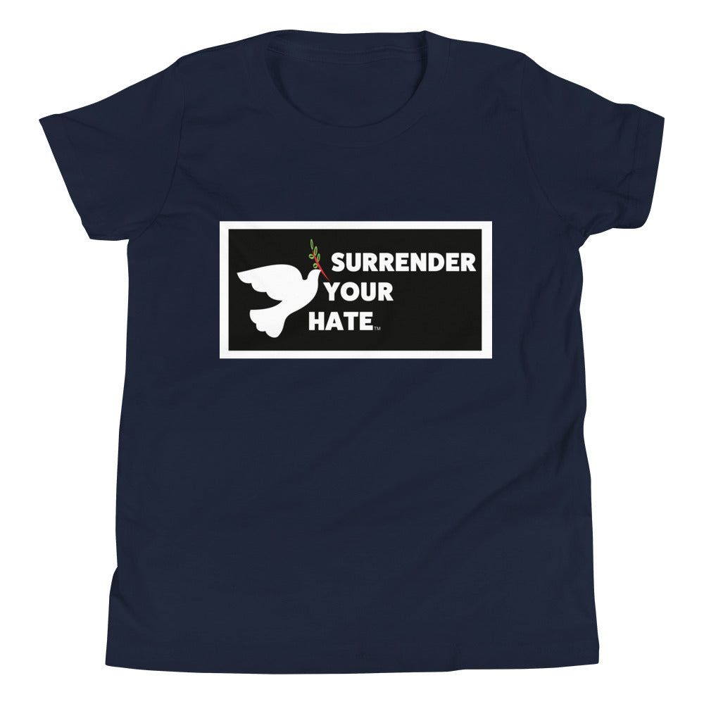 Surrender Your Hate (SYH) Youth Short Sleeve T-Shirt - Plain Logo