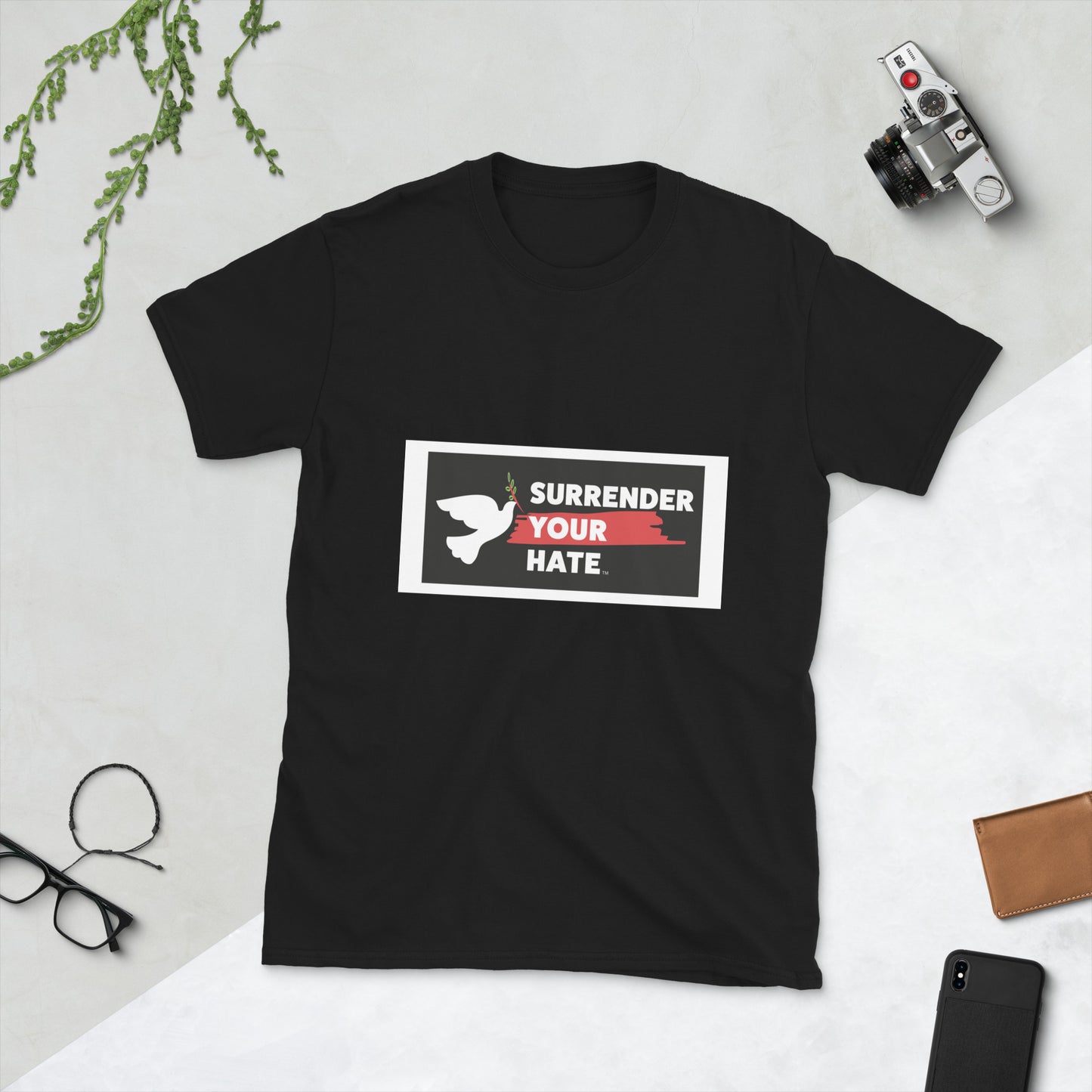 Surrender Your Hate (SYH) Short-Sleeve Unisex Adult T-Shirt