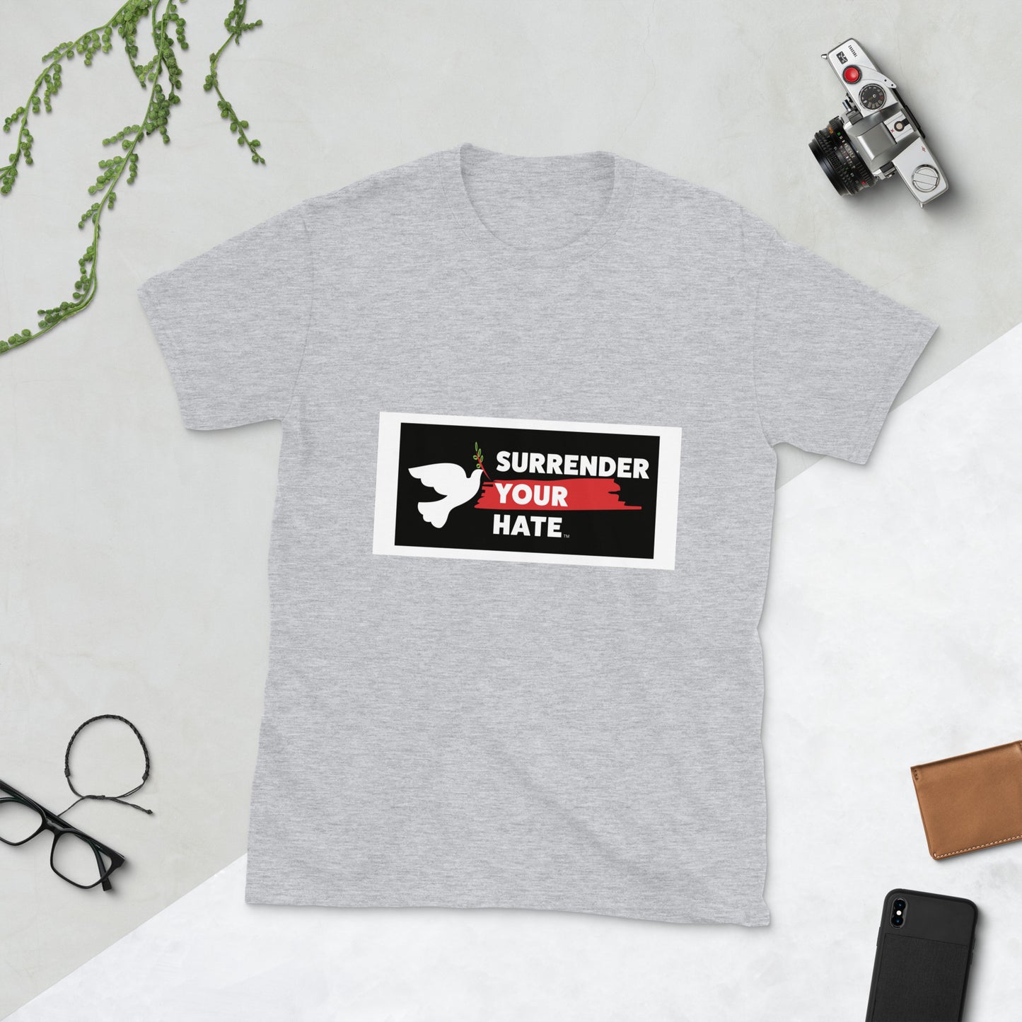 Surrender Your Hate (SYH) Short-Sleeve Unisex Adult T-Shirt