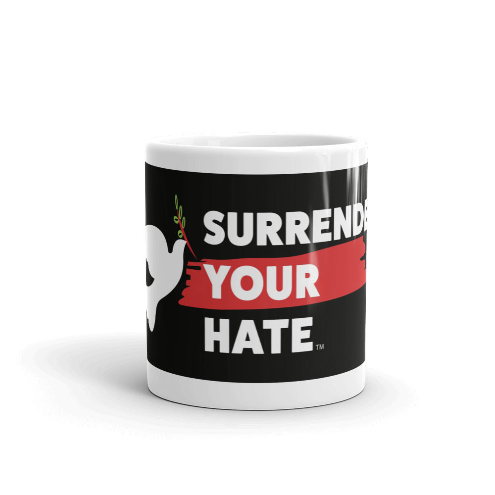 Surrender Your Hate (SYH) White Glossy Mug