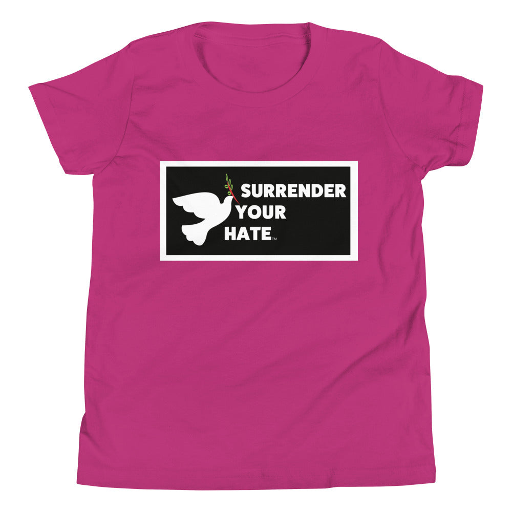 Surrender Your Hate (SYH) Youth Short Sleeve T-Shirt - Plain Logo